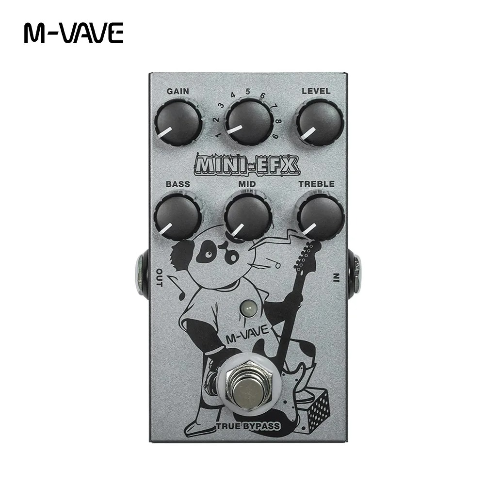 Groovebox Drum Machine - M-VAVE MINI-EFX 일렉트릭 기타 멀티 이펙트