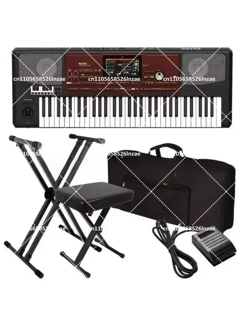 Synthesizer Keyboard 61 Key - 터치스크린이 있는 전문 어레인저 키보드 피아노,