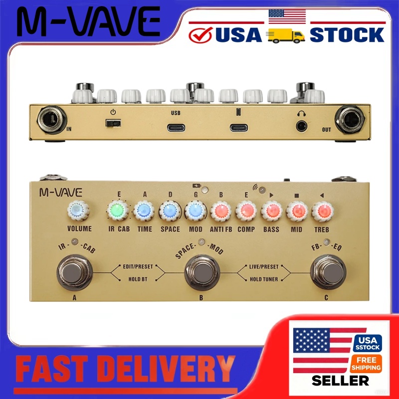 M-VAVE 큐브 베이비 AC 프로 휴대용 어쿠스틱 기 - Groovebox Drum Machine 리뷰 및 가격
