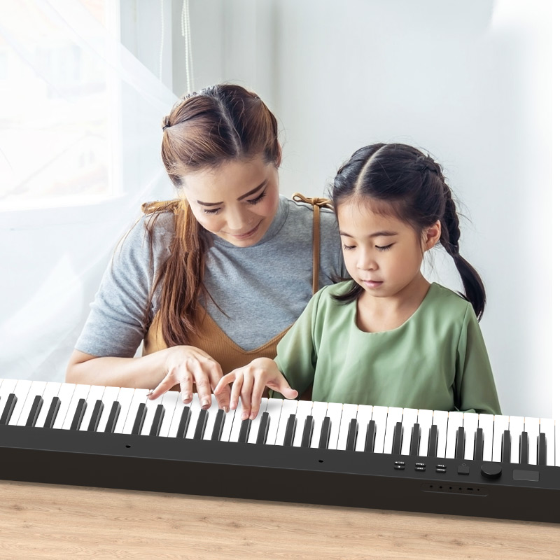 IRIN PJ88C 접이식 디지털 피아노 88키 휴대용 - Midi Keyboard Controller 88 Key 리뷰 및 가격