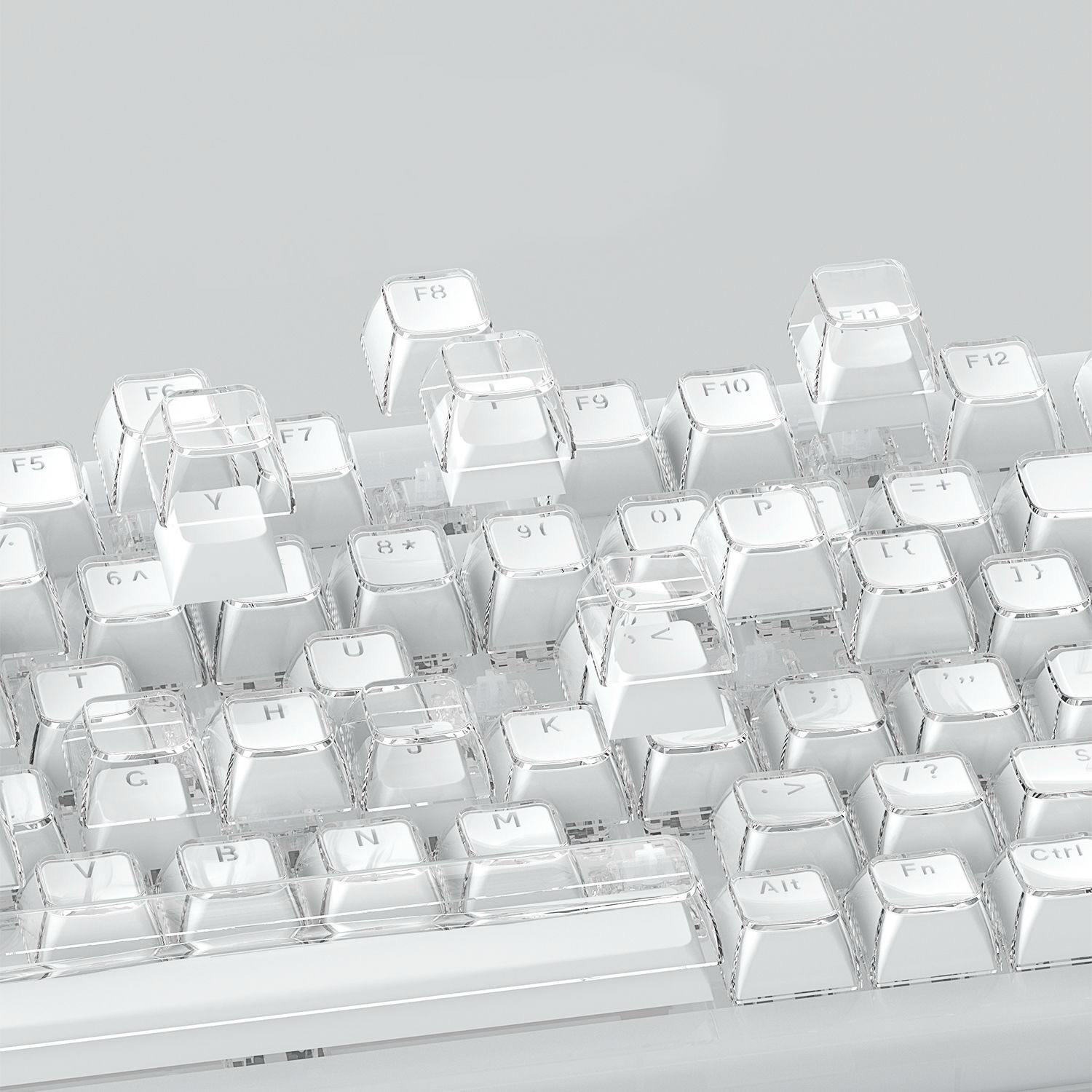 젤리 크리스탈 키 캡 반투명 키 캡 136 키 ANSI - Synthesizer Keyboard 61 Key 리뷰 및 가격