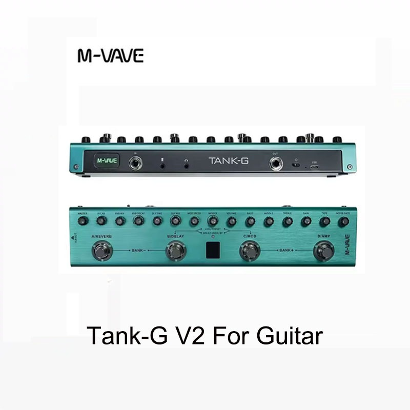 M-VAVE TANK PRO/TANK-G 멀티 이펙트  - Groovebox Drum Machine 리뷰 및 가격