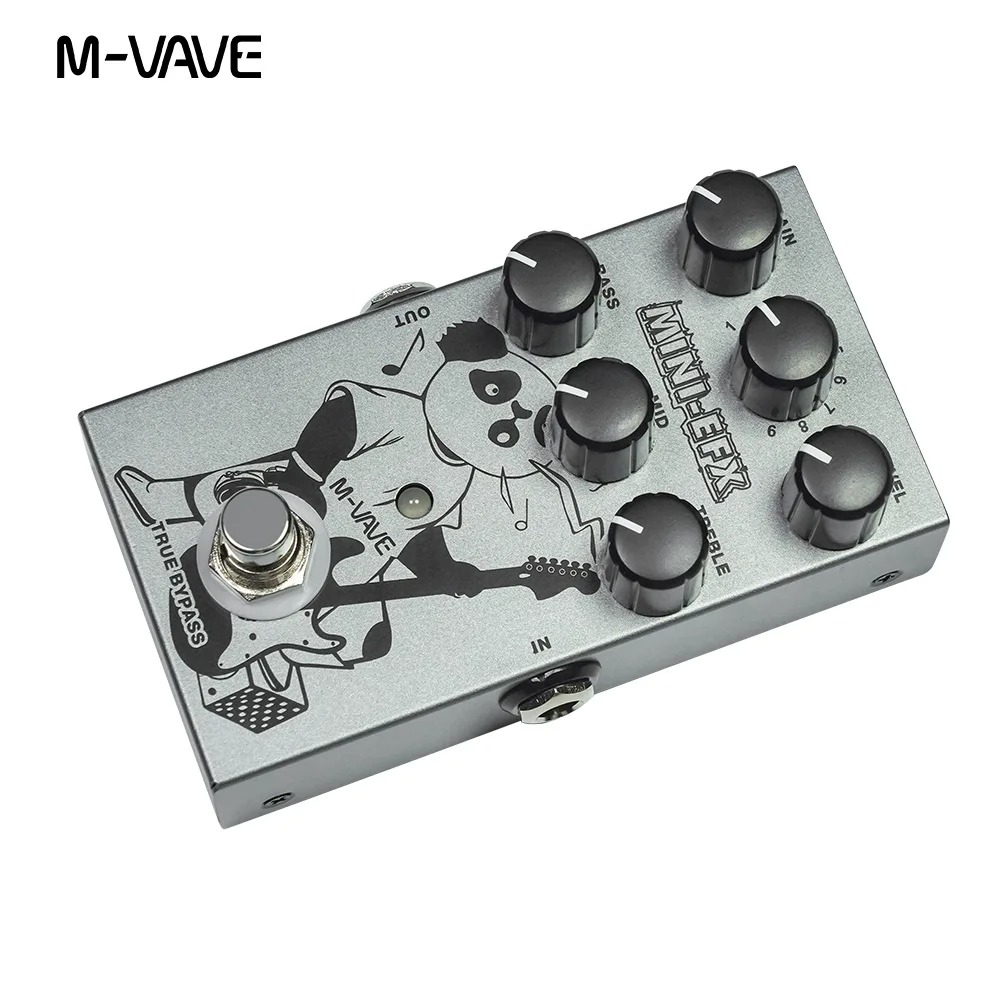 M-VAVE MINI-EFX 일렉트릭 기타 멀티 이펙트 - Groovebox Drum Machine 리뷰 및 가격