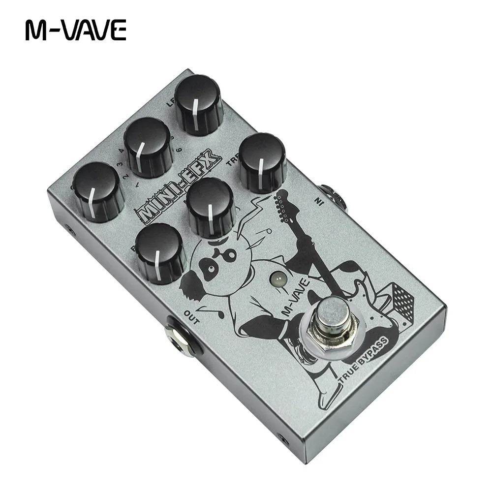 M-VAVE MINI-EFX 일렉트릭 기타 멀티 이펙트 - Groovebox Drum Machine 리뷰 및 가격