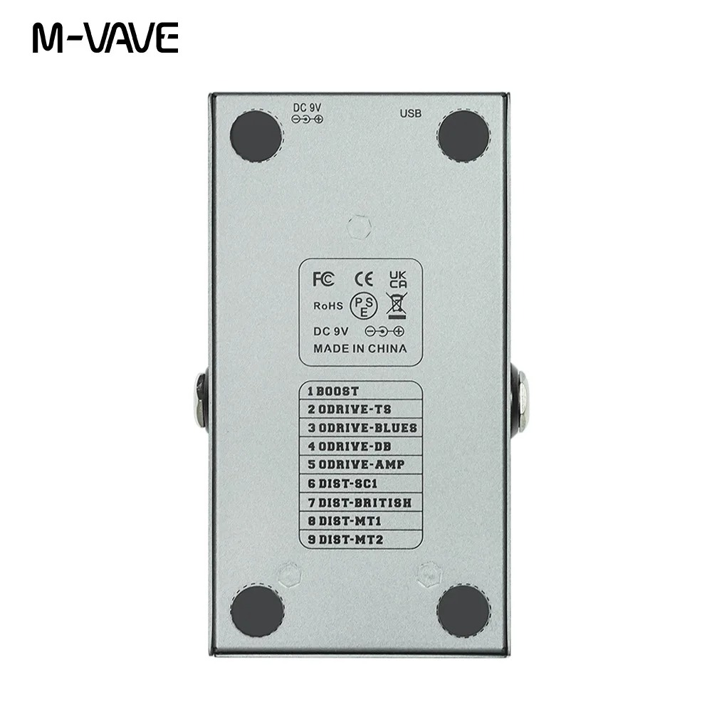 M-VAVE MINI-EFX 일렉트릭 기타 멀티 이펙트 - Groovebox Drum Machine 리뷰 및 가격