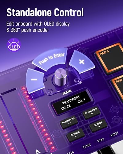 Synido Tempokey K25 USB MIDI 키 - Groovebox Drum Machine 리뷰 및 가격