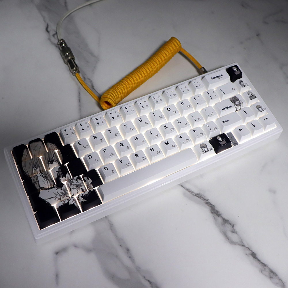 105 키 꽃 Makima Keycap 염료 하위 키  - Synthesizer Keyboard 61 Key 리뷰 및 가격