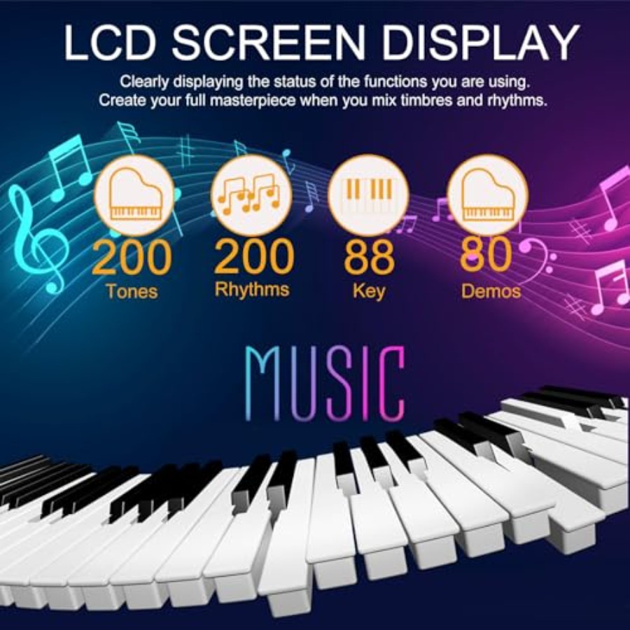 가정 연습 및 스튜디오 사용을 위한 88건반 디지털 피 - Digital Piano 88 Key Weighted 리뷰 및 가격