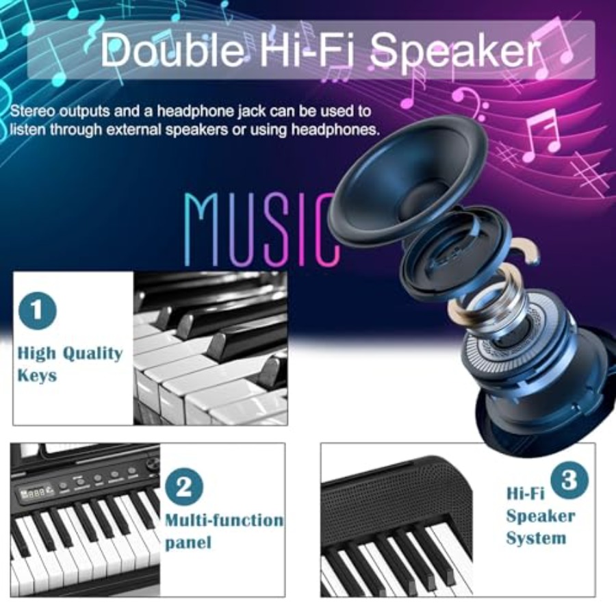 가정 연습 및 스튜디오 사용을 위한 88건반 디지털 피 - Digital Piano 88 Key Weighted 리뷰 및 가격