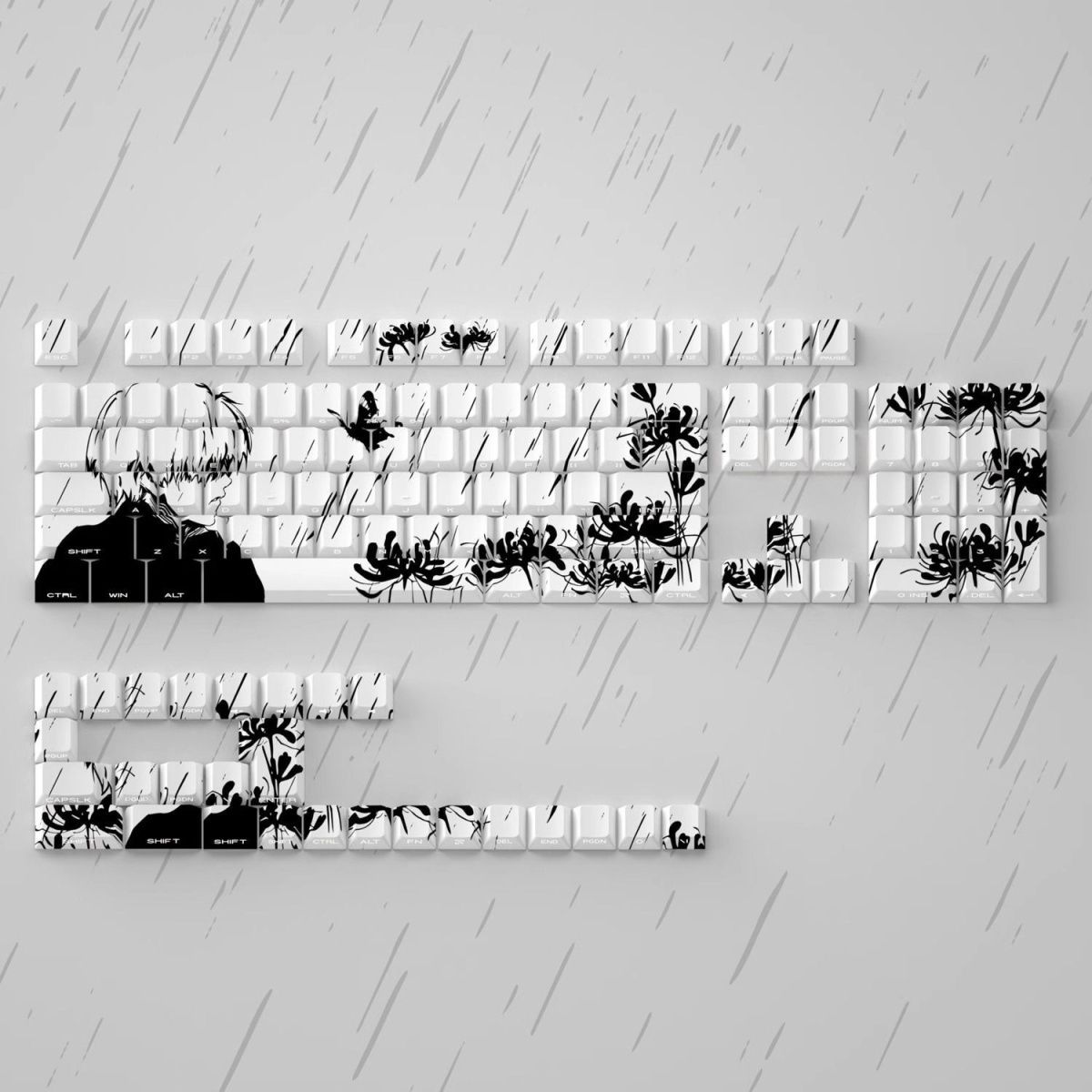 130키 도쿄 구울 테마 카네키 켄 키캡 멋진 키캡 P - Synthesizer Keyboard 61 Key 리뷰 및 가격