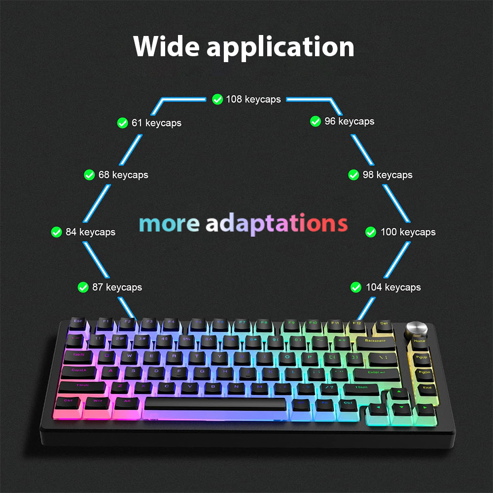 129키 푸딩 키캡 PBT 이중사출 RGB 게이밍 키보 - Synthesizer Keyboard 61 Key 리뷰 및 가격