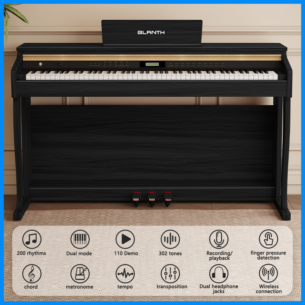 88건반 가중 디지털 피아노 전문 전자 키보드 초보자  - Digital Piano 88 Key Weighted 리뷰 및 가격