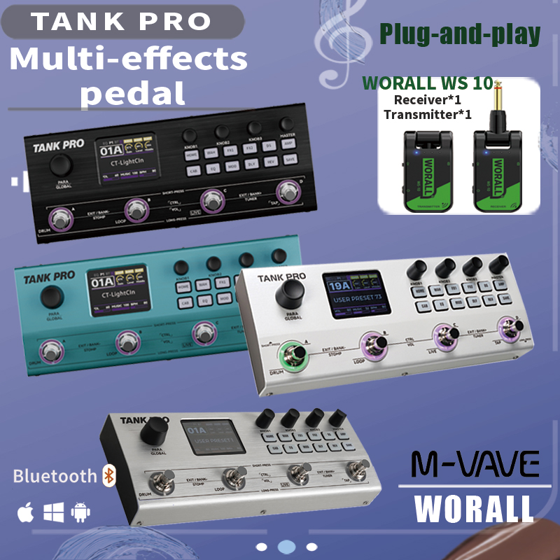 M VAVE TANK G/B TANK PRO 멀티 이펙 - Groovebox Drum Machine 리뷰 및 가격